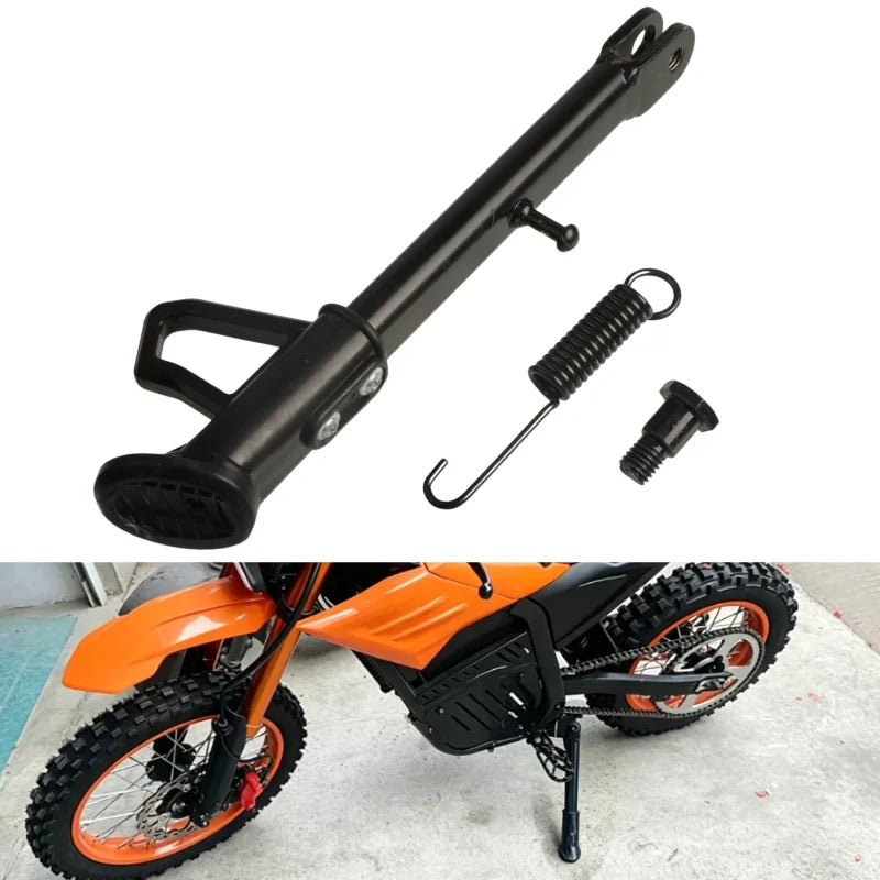 Universal Motorcycle Side Kickstand – Anti-Slip Parking Stand for Scooters & E-Bikes