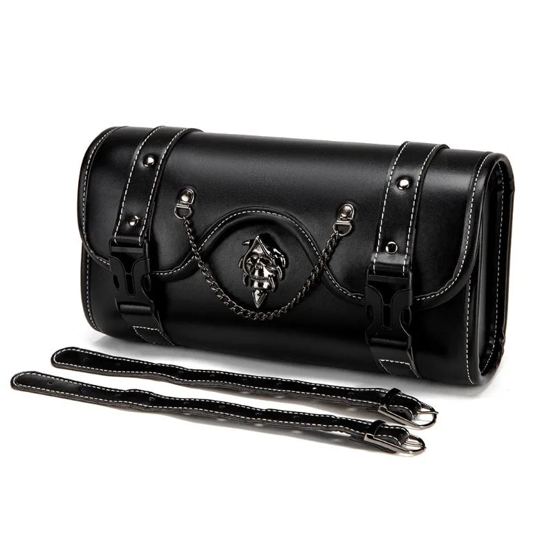 PU Leather Motorcycle Fork Bag