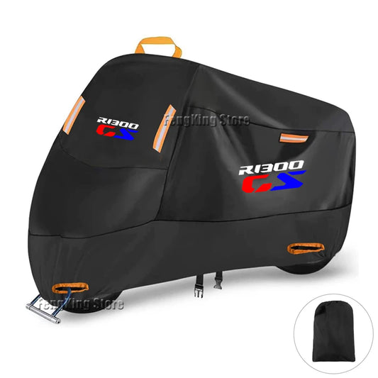 210D Waterproof Motorcycle Cover All-Season Universal Outdoor Protection