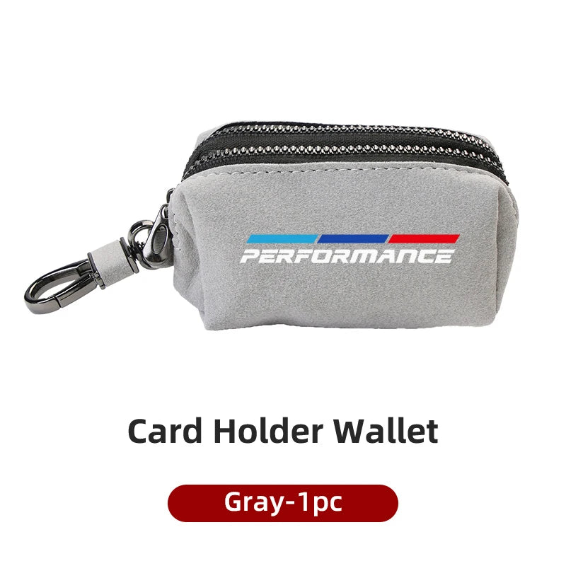 Men’s Compact Car Wallet – Leather Coin Purse & Card Holder