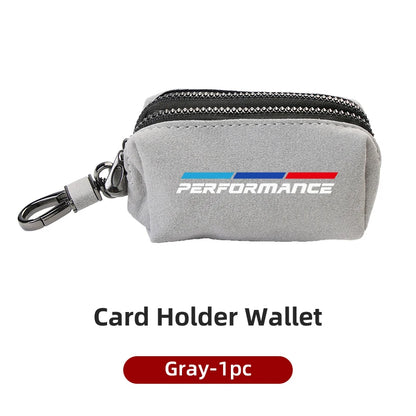 Men’s Compact Car Wallet – Leather Coin Purse & Card Holder