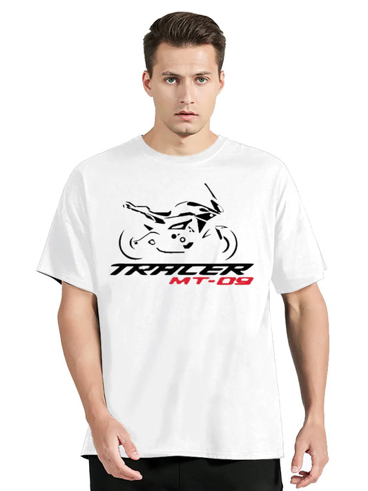 Motorcycle Oversized Graphic T-Shirt – Unisex Cotton Streetwear Tee | S to XXXL
