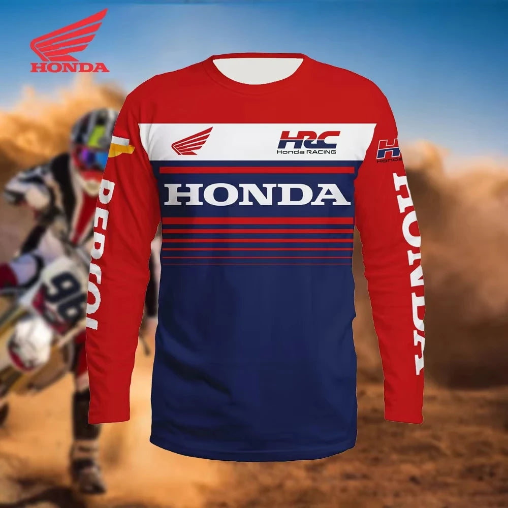 Racing Team Motorcycle Riding Shirt – Long Sleeve