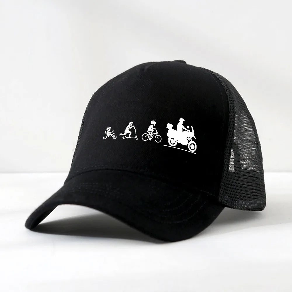 Adventure Enduro Motorcycle Baseball Cap — Cotton, Adjustable, 5 Colors