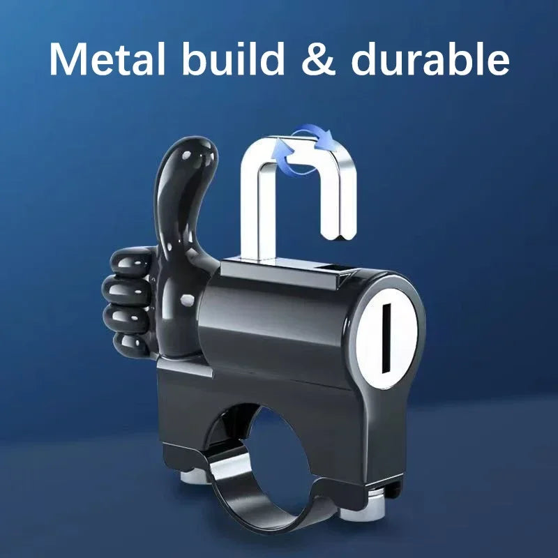 Aluminum Alloy Motorcycle Helmet Lock