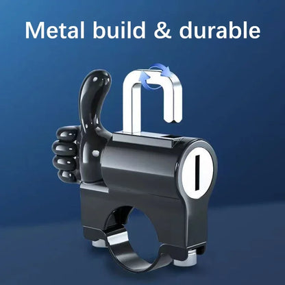 Aluminum Alloy Motorcycle Helmet Lock