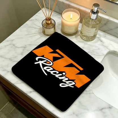 Serviette à main suspendue à motif moto – Tissu absorbant pour la cuisine et la salle de bains