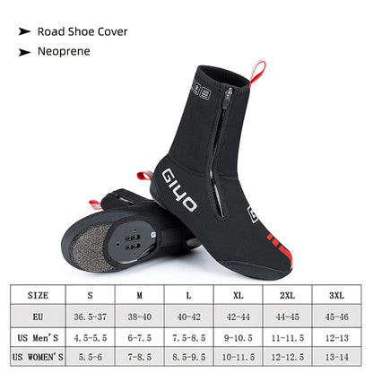 Waterproof Cycling Shoe Covers – Thermal Neoprene Overshoes