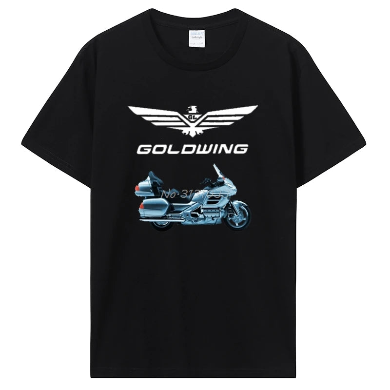 Motorcycle Graphic T-Shirt – Cotton Casual Rider Tee