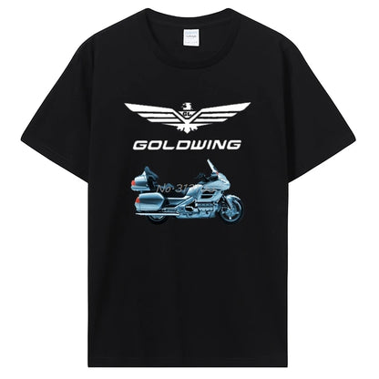 Motorcycle Graphic T-Shirt – Cotton Casual Rider Tee