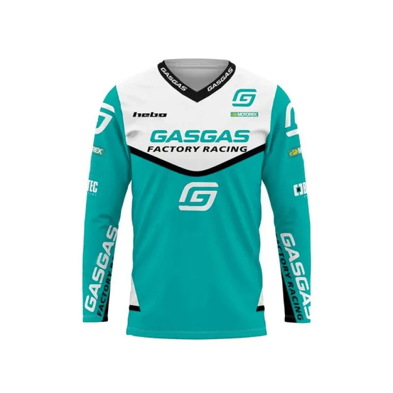 Motocross Enduro Long-Sleeve Racing Jersey – Quick-Dry Anti-UV Sublimation