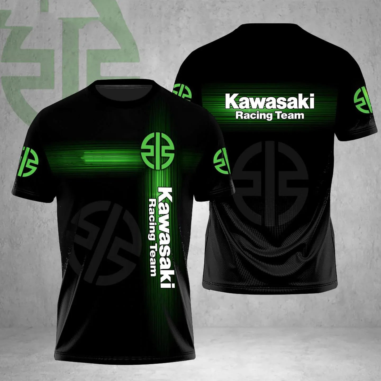 Racing Team 3D Print T-Shirt – Quick-Dry Breathable Motorcycle Tee