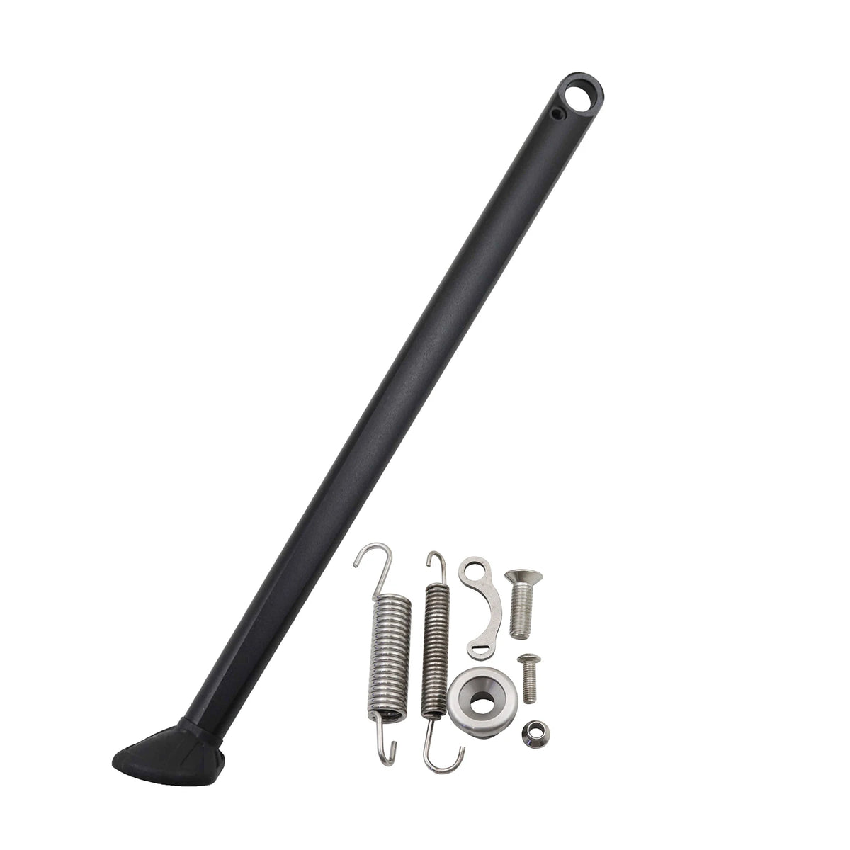 CNC Aluminum Motorcycle Parking Side Stand Kickstand with Spring Kit