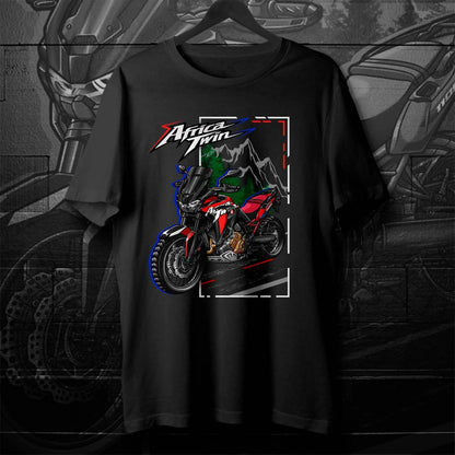 Men's Motorcycle Graphic Cotton Crew Neck T-Shirt