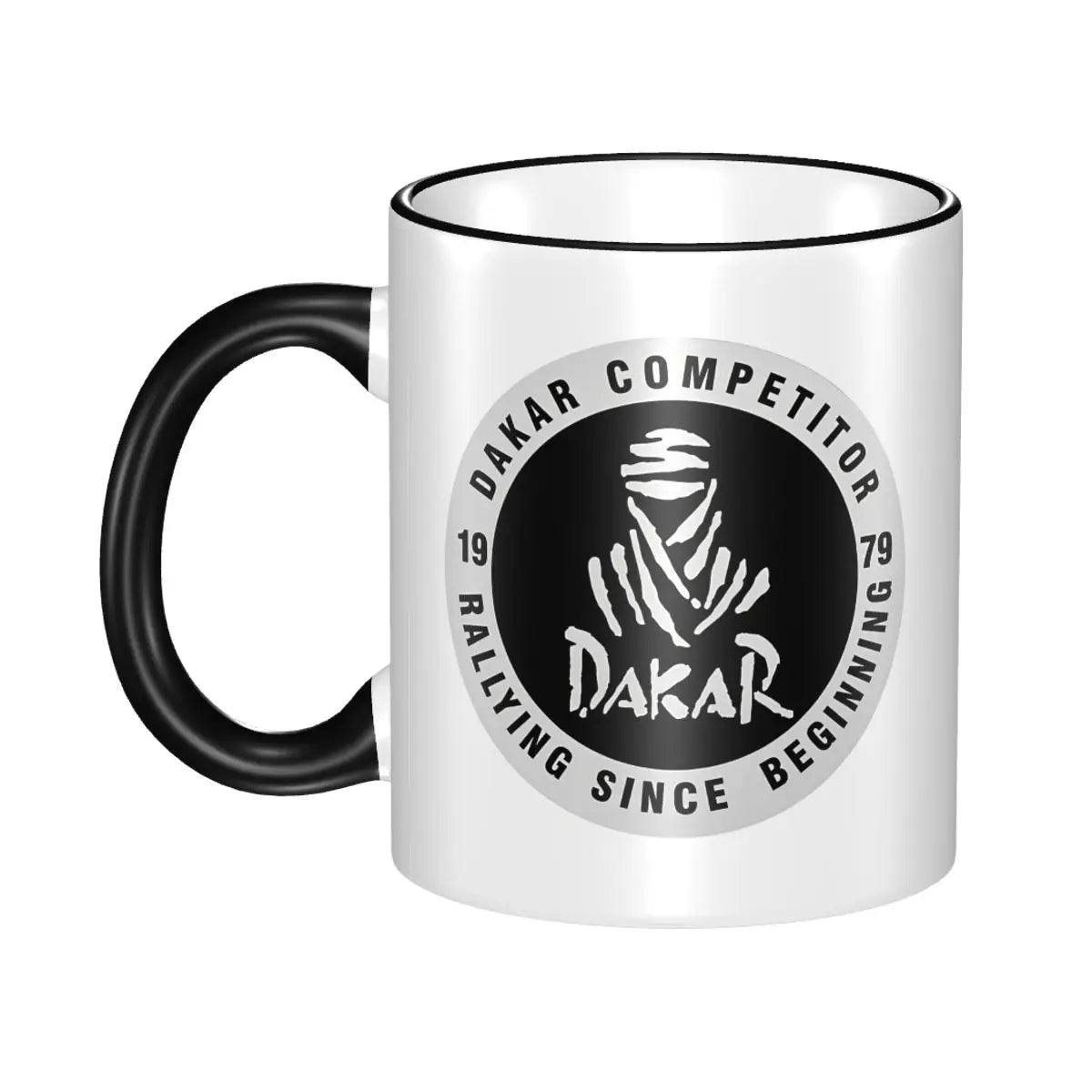 ダカールラリーコーヒーマグ – オフィス用モータースポーツティーカップ