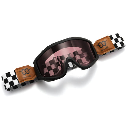 Anti-Fog Motorcycle Goggles – Windproof Adjustable Unisex Eyewear