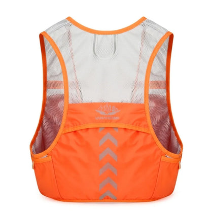 Reflective Vest Bag – High-Visibility Night Running & Cycling | Breathable Mesh