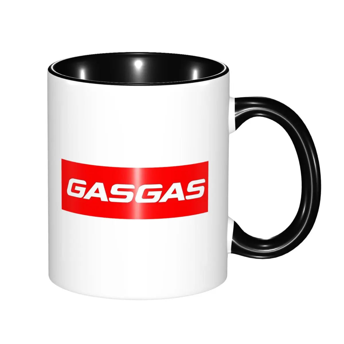 Mug de sport Gas – Tasse à café en céramique pour les courses de motos