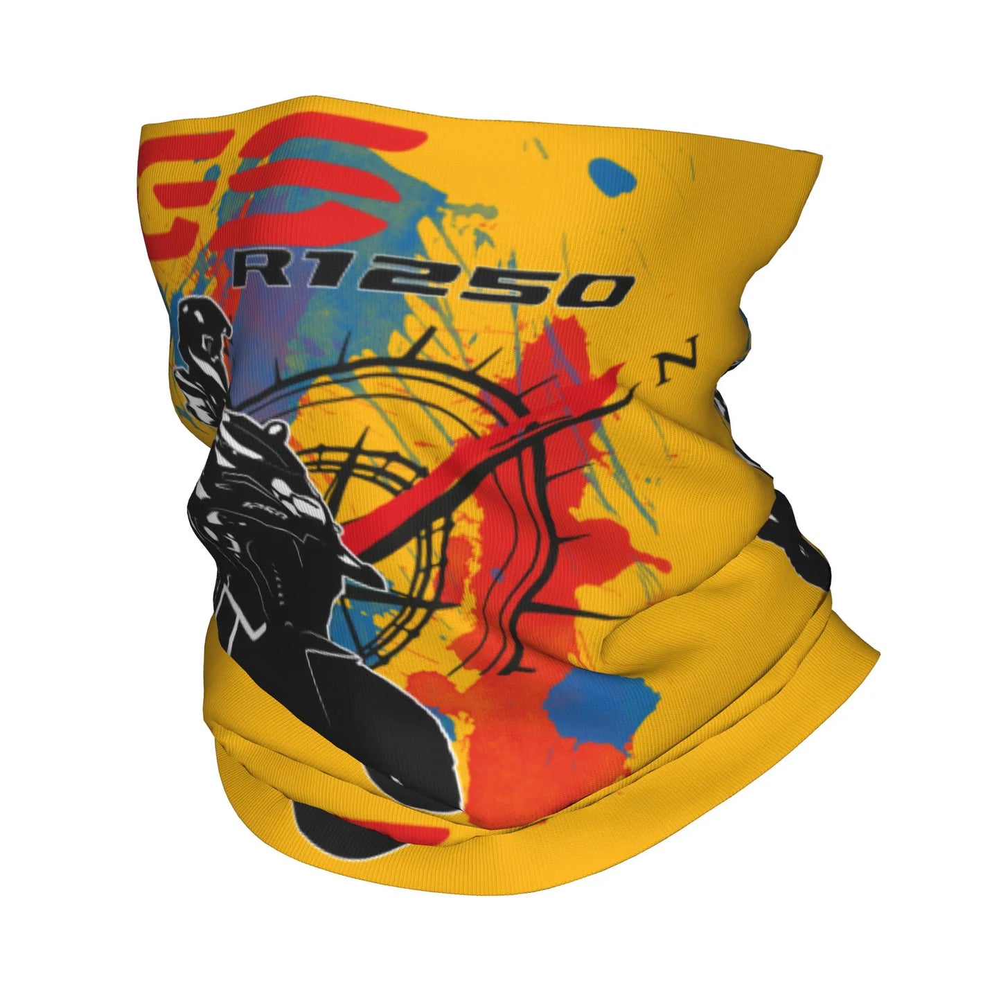 UV Protection Motorcycle Bandana Neck Gaiter – Unisex Biker Face Cover & Balaclava