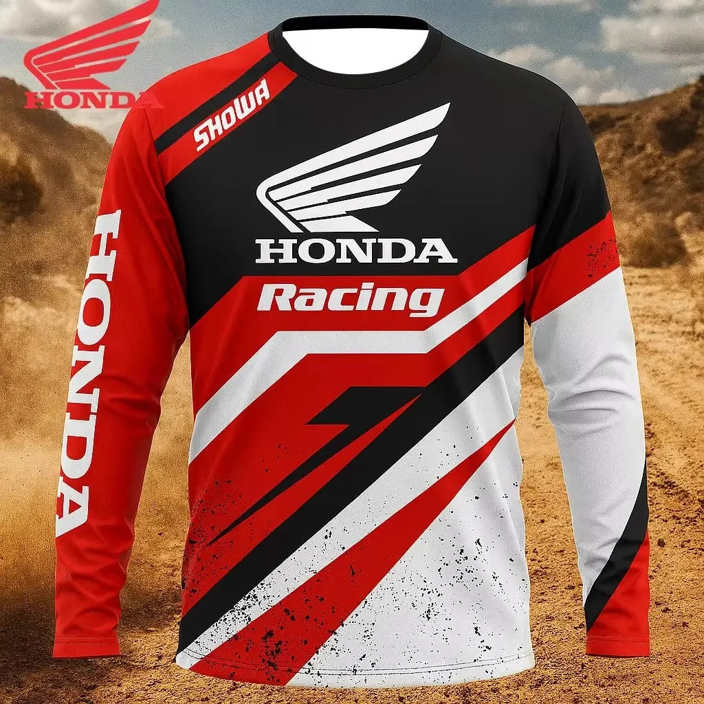 Racing Team Motorcycle Riding Shirt – Long Sleeve