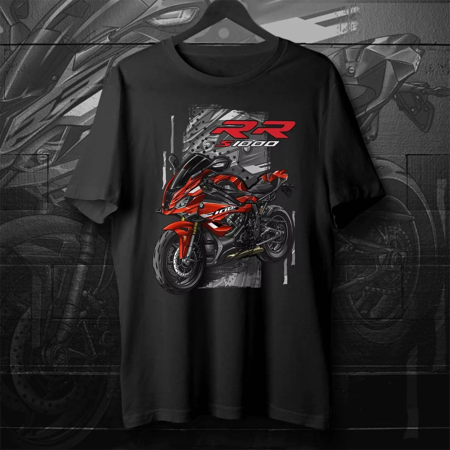 Motorcycle O-Neck Short Sleeve S1000RR Shirt