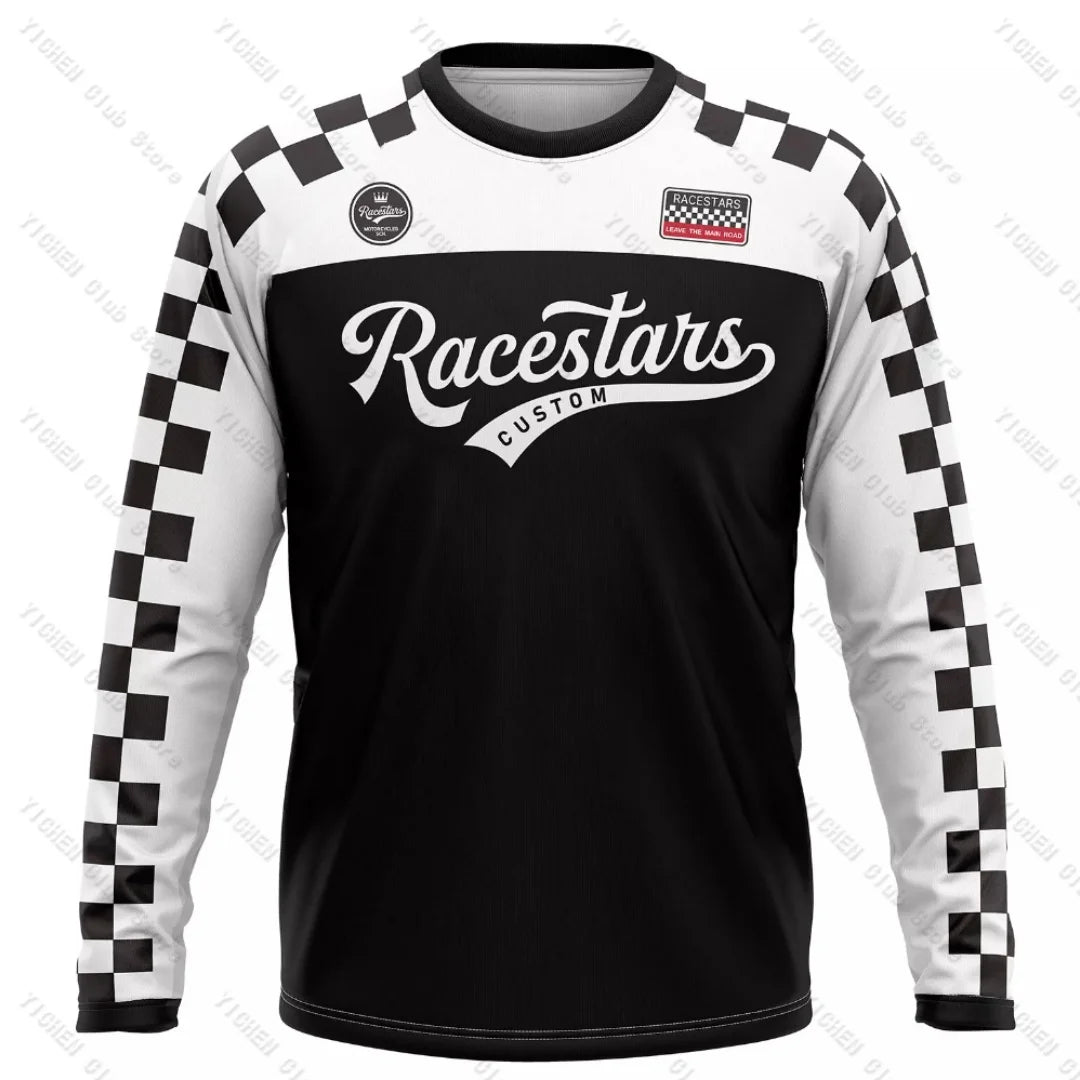 Motocross Long Sleeve Jersey – Quick-Dry Performance Riding Shirt