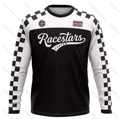 Motocross Long Sleeve Jersey – Quick-Dry Performance Riding Shirt