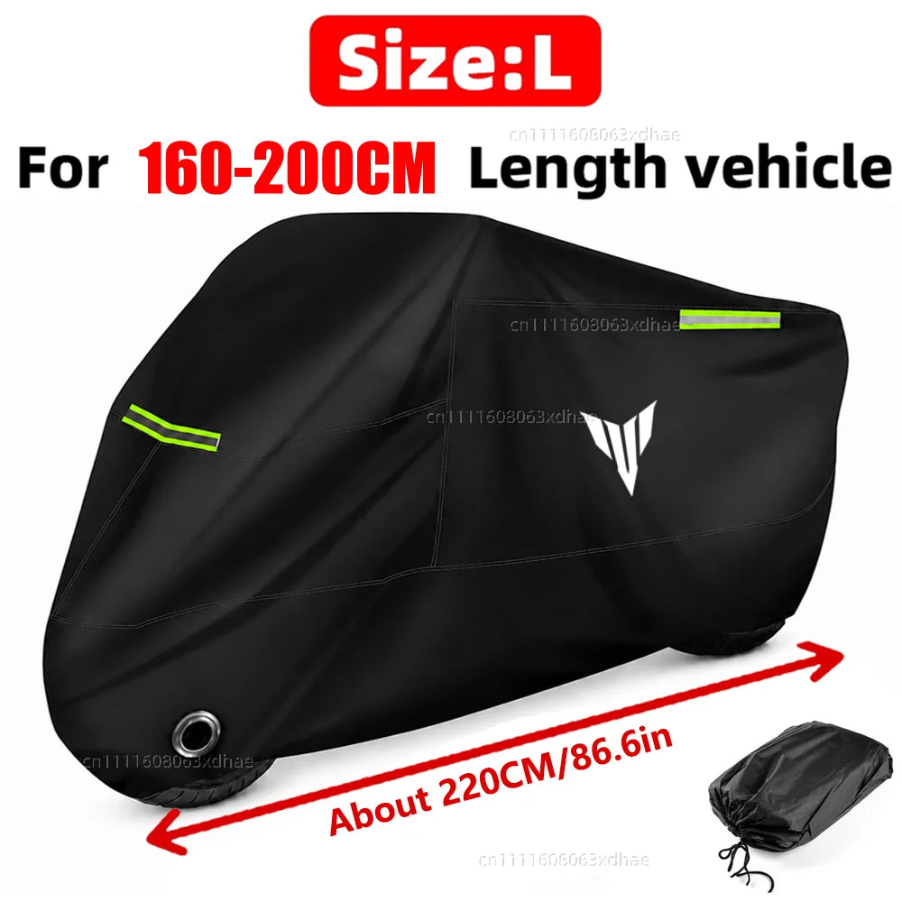 All-Weather Waterproof Motorcycle Cover – 190T Oxford