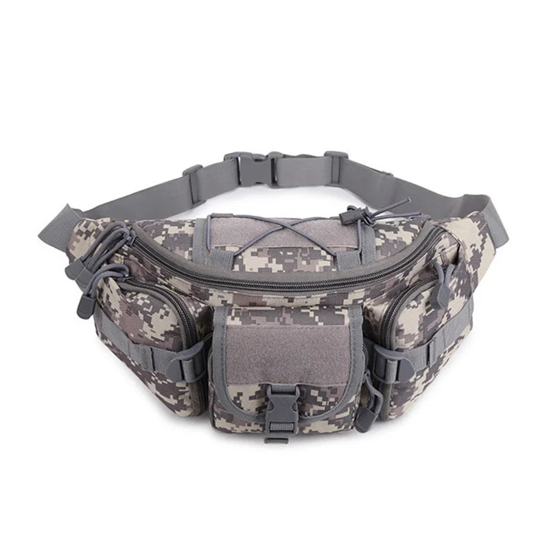 Tactical Waist Bag – MOLLE Waterproof Nylon Belt Pack