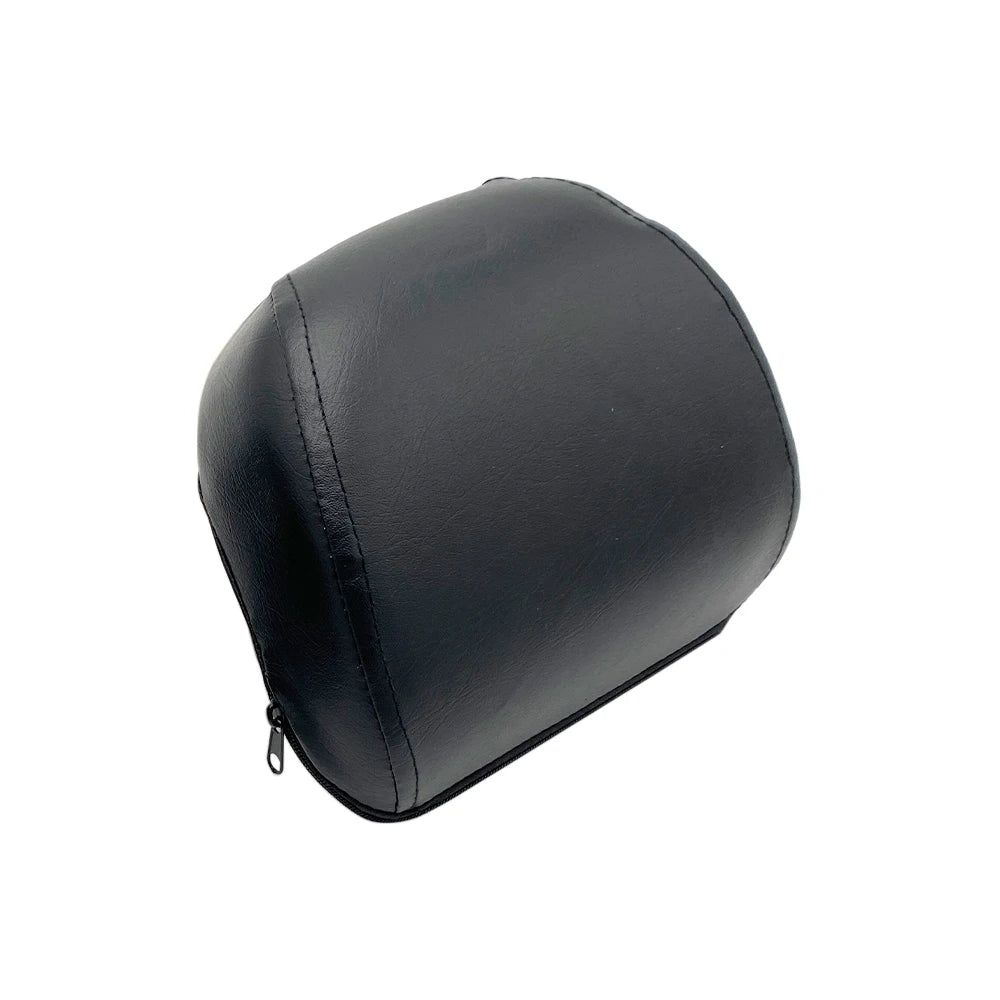 Sissy Bar Backrest Pad – PU Leather Passenger Cushion Detachable