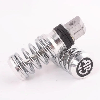 Aluminium-Fußrasten mit Feder – universell, 8 mm, Paar