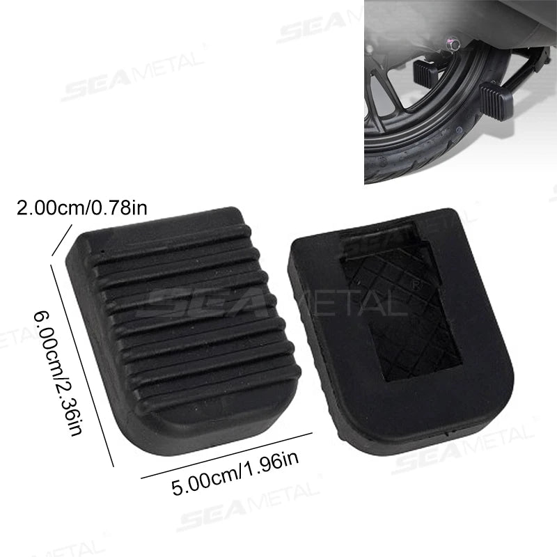 Motorcycle Kickstand Extension Pad – Anti-Slip Rubber Base