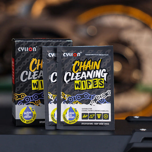 Motorcycle Maintenance Wipes – Bike Chain Degreaser Cloths (12PCS)
