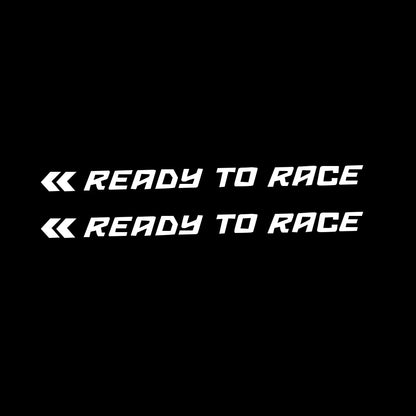 Ready To Race Motorcycle Stickers – Set of 2 PCS
