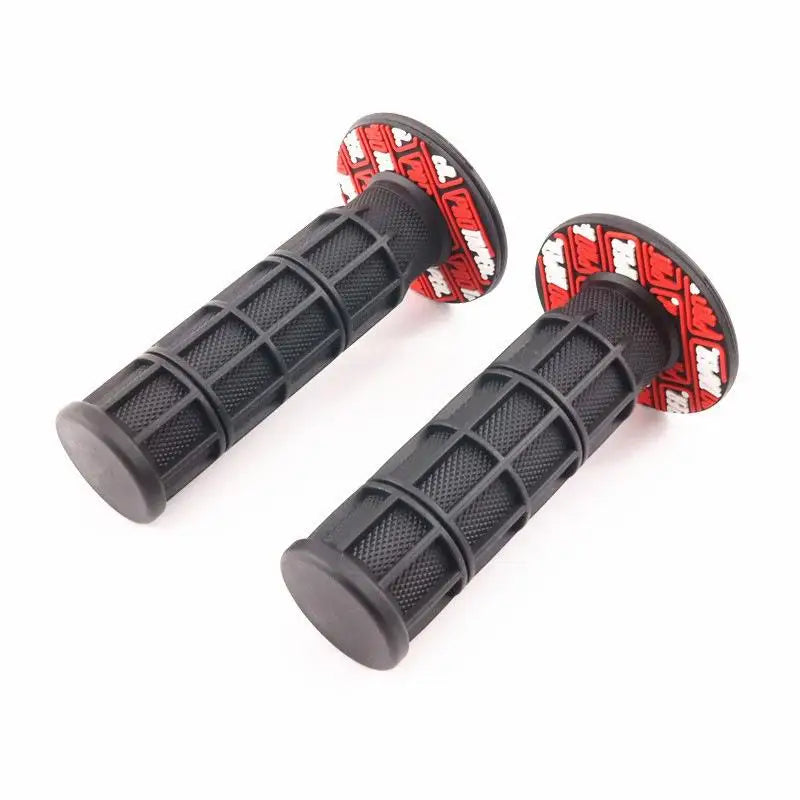 Poignées de guidon en caoutchouc – Paire universelle de 11.7cm pour mini-moto et moto tout-terrain