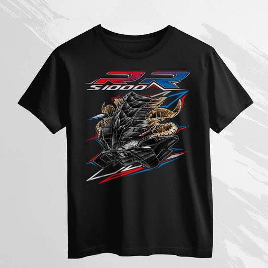 Motorcycle Adventure Rider Gift T-Shirt 100% Cotton Short Sleeve – Men