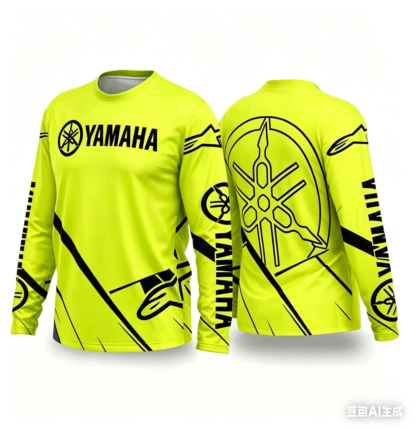 Motorcycle Racing Long Sleeve Jersey – Breathable Off-Road Tee