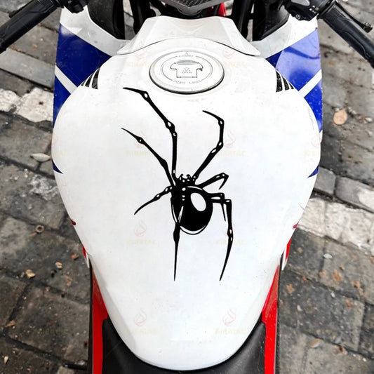 Big Spider Motorcycle Tank Sticker – Waterproof Vinyl Decal