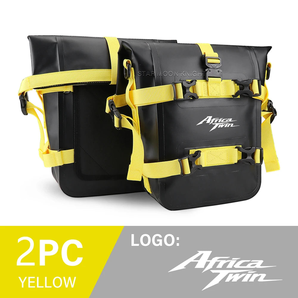 Motorrad-Sturzbügel-Tasche – Wasserdichtes TPU | Erweiterbar auf 6–8 L