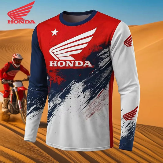 Racing Team Motorcycle Riding Shirt – Long Sleeve