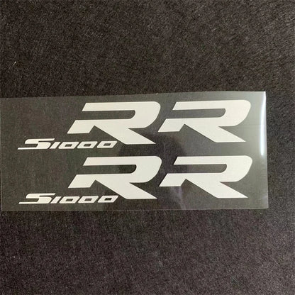 S1000RR Motorcycle Decal Sticker Set – 2pcs Waterproof Reflective | 6 Colors, 2 Sizes