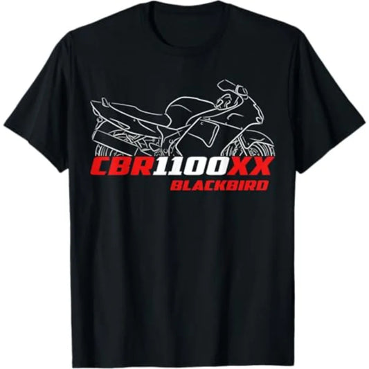 Motorcycle Racing Graphic T-Shirt — Oversized Biker Tee