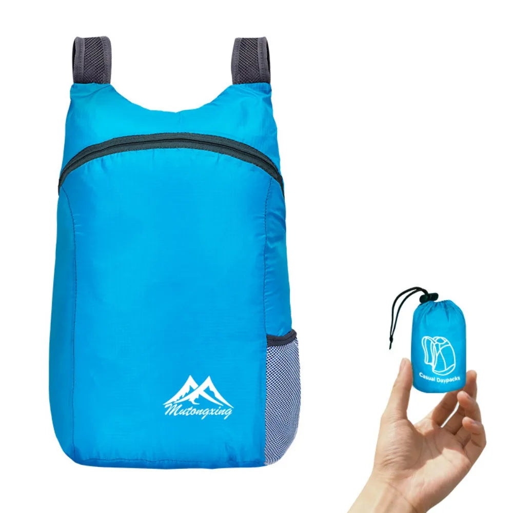 กระเป๋าเป้พับได้ขนาด 20L – กระเป๋าเดย์แพ็กกันน้ำ น้ำหนักเบาพิเศษ