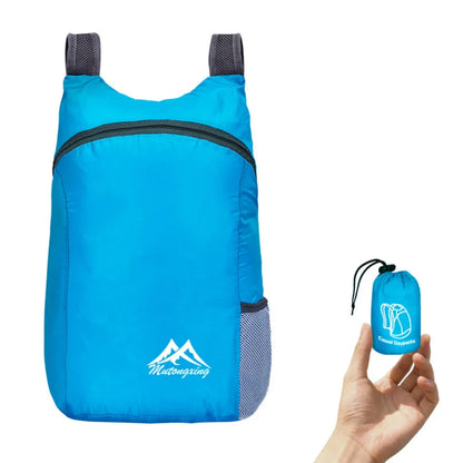 กระเป๋าเป้พับได้ขนาด 20L – กระเป๋าเดย์แพ็กกันน้ำ น้ำหนักเบาพิเศษ