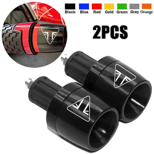 CNC Aluminum Motorcycle Handlebar End Plugs – 22mm Universal Fit