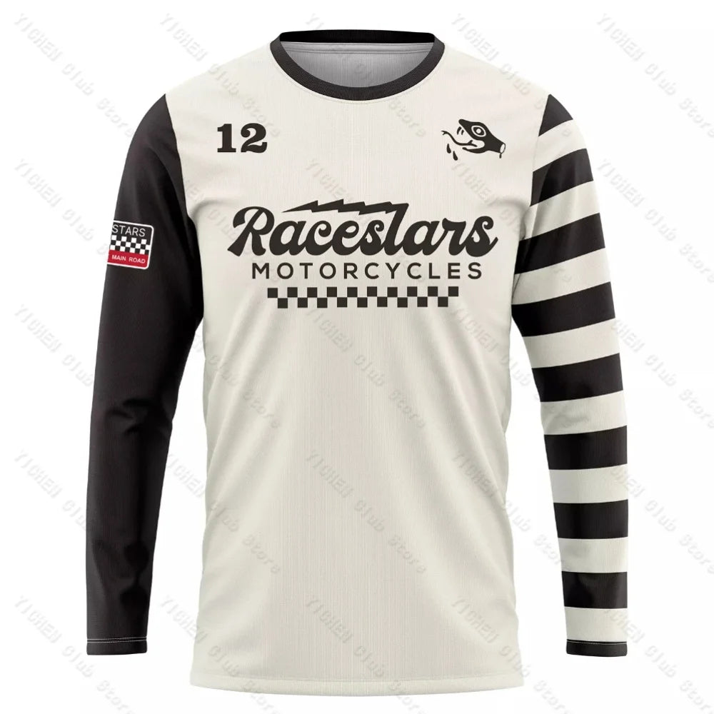 Motocross Long Sleeve Jersey – Quick-Dry Performance Riding Shirt