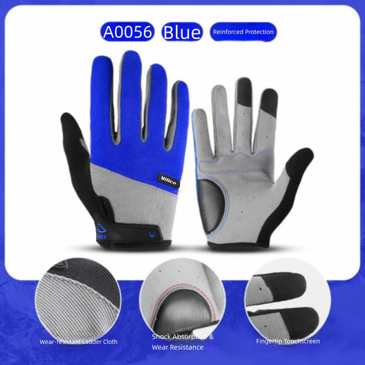 Anti-Slip Full Finger MTB Cycling Gloves – Padded & Breathable