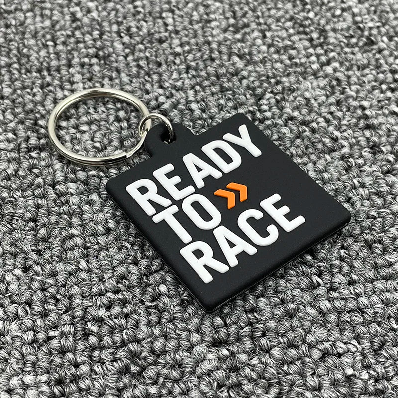 3D Rubber Motorcycle Keychain – Ready To Race