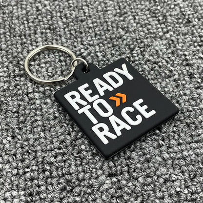3D Rubber Motorcycle Keychain – Ready To Race