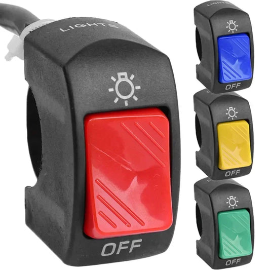 ON/OFF-Lenkerschalter – universelle Steuerung für Zusatzscheinwerfer, 22 mm